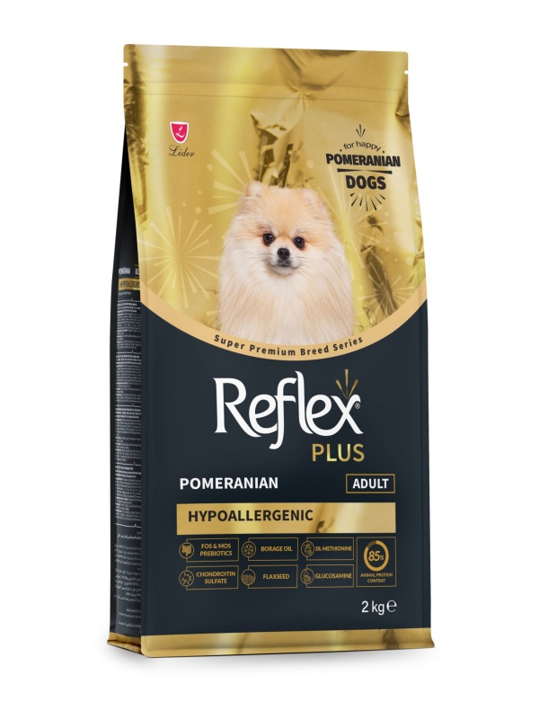 Plus Pomerian Yetişkin Köpek Maması 2 Kg