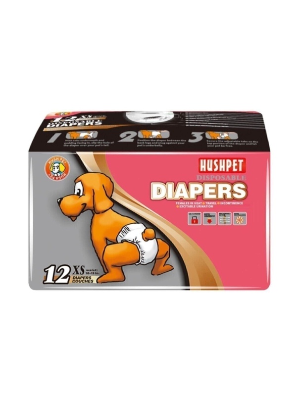 Dişi Köpek Bezi Xsmall 12 Li