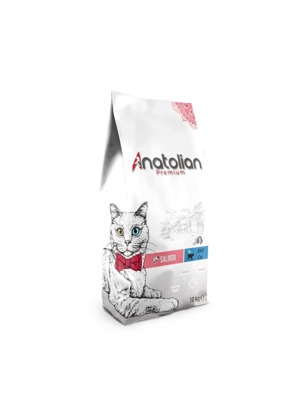 Anatolian Premium Somonlu 10 kg Yetişkin Kedi Maması