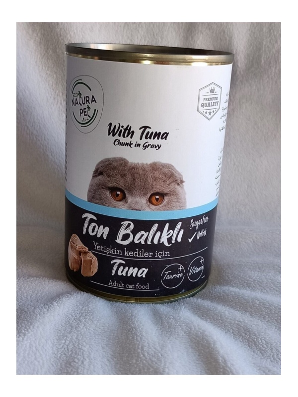Eco Pet Ton Balıklı Yetişkin Konserve Kedi Maması 400 Gr.