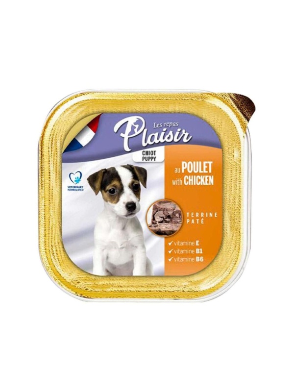 Puppy Tavuk Etli Ezme Pate Yavru Köpek Konservesi 150 Gr. (STT:02/2025) - Petshopundan