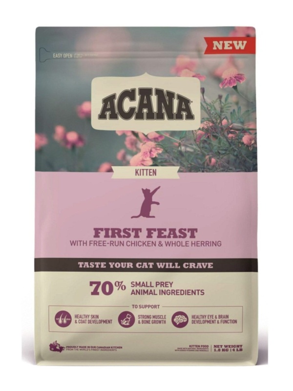 Acana First Feast Kitten 1.8 kg Yavru Kedi Maması