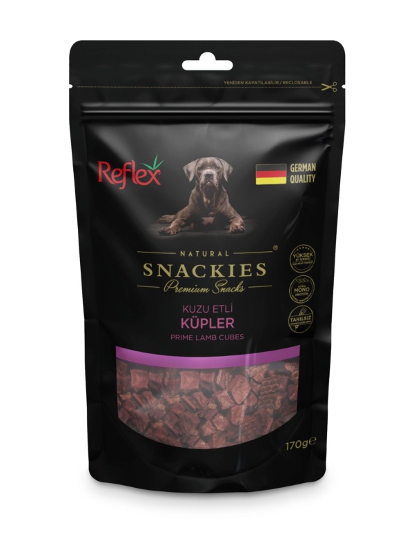 Snackies Kuzu Etli Küpler Köpek Ödülü 170 Gr. Rft-139