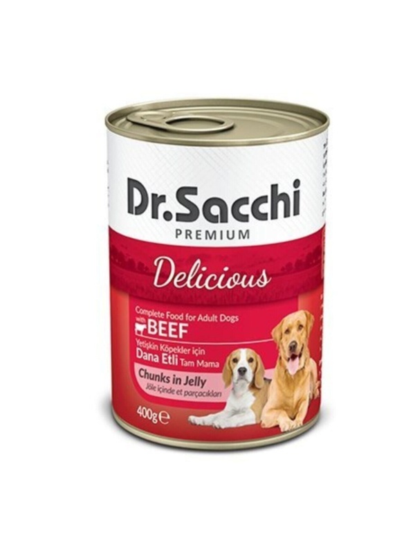 Dr.sacchi Konserve Köpek Sığır Etli 400gr