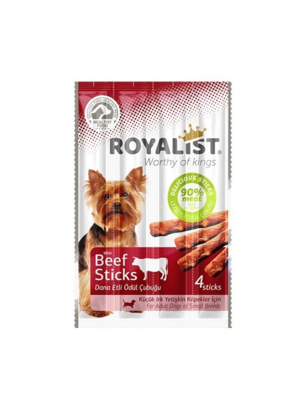 Küçük Irk Biftekli Sticks Yetişkin Köpek Ödülü 20 Gr