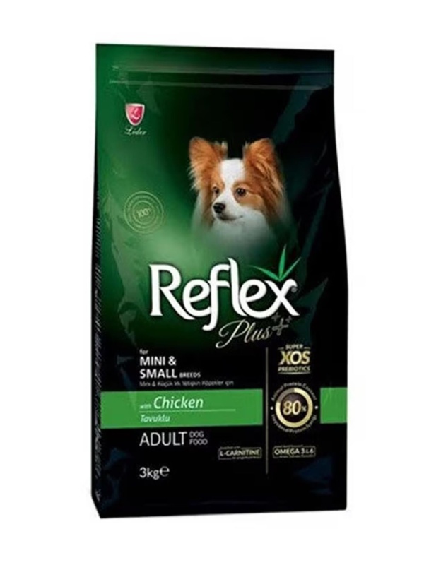 Plus Tavuklu Mini Adult Köpek Maması-3 Kg