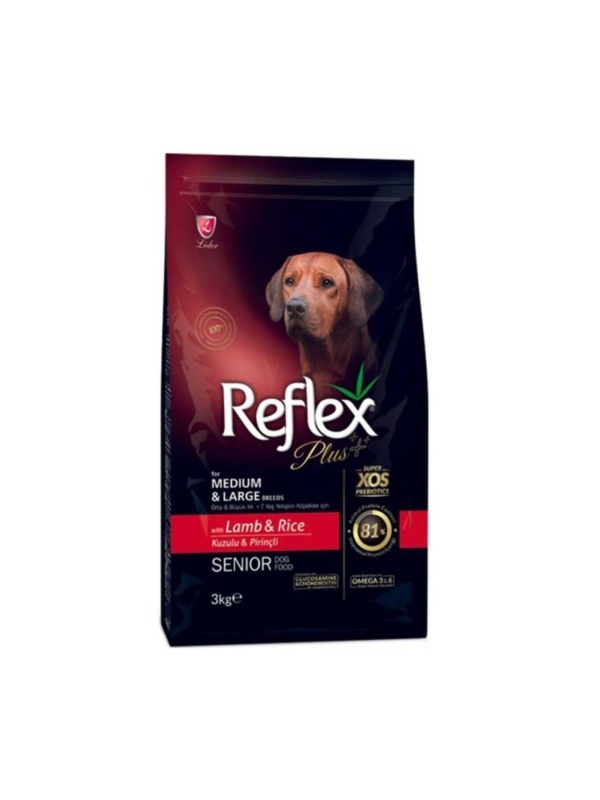Plus Adult Senior Dog Kuzulu Ileri Yaş Köpek Maması 3 kg