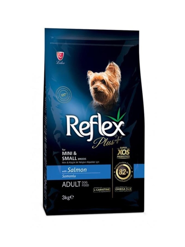 Plus Somonlu Küçük Irk Yetişkin Köpek Maması 3kg