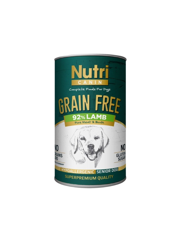 Tahılsız Senior Kuzu Etli Köpek Konservesi (400 GR X 6)