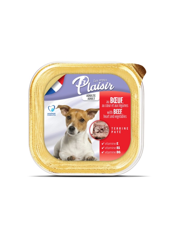 Plaısır Biftek Ve Sebzeli Yetişkin Ezme Köpek Konservesi 150 Gr