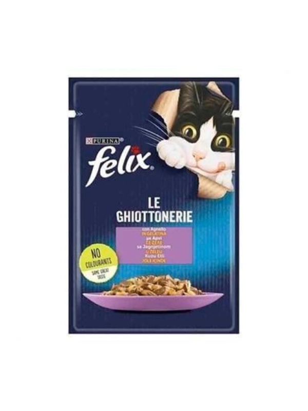Kuzu Etli Kedi Yaş Maması 85 Gr.