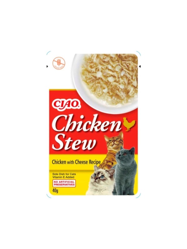 Chicken Stew40gr Tavuk&peynirli Kedi Güveci