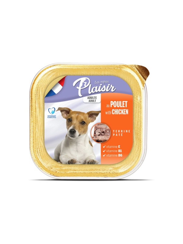 Pate Tavuklu Yetişkin Köpek Konservesi 150gr(SKT.10.2026)
