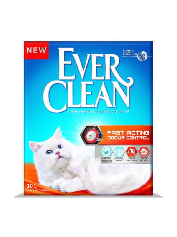 Ever Clean Fast Acting Odour Control 10 lt Bentonit Kedi Kumu