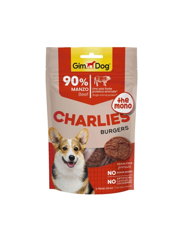 Charlies The Mono Burgers Sığır Etli Köpek Ödülü 70Gr