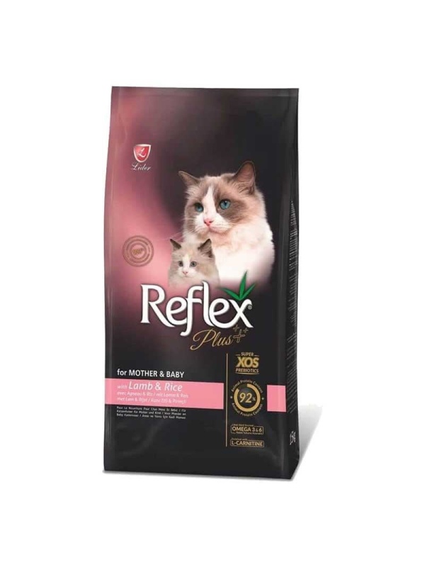 Reflex Plus Mother & Babycat Kuzu Etli 1.5 kg Yavru Kedi Maması