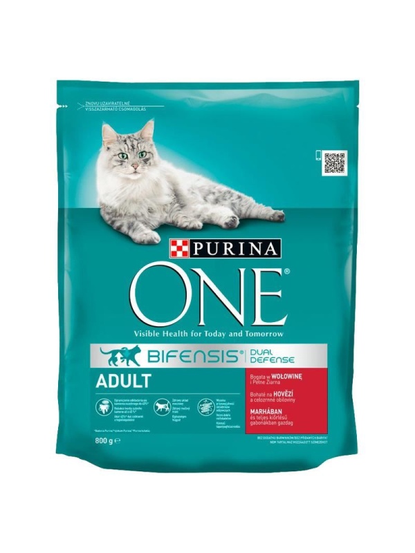 Purina One Sığır Etli 800 gr Yetişkin Kedi Maması