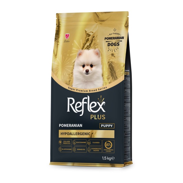 Plus Pomeranian Yavru Tavuklu Köpek Maması Hipoalerjenik Yeni Ürün 1.5 Kg