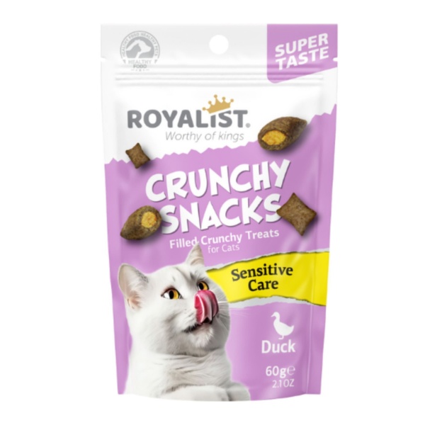 CRUNCHY SNACKS DUCK /SENSİTİVE CARE 60 GR