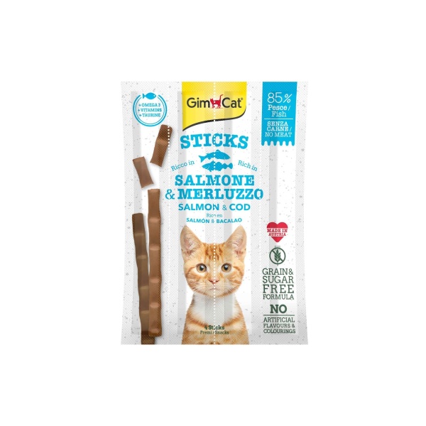 Sticks Somon Morina Tahılsız Ödül Çubukları 4lü 20 gr