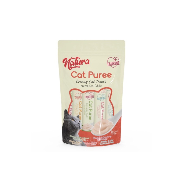 Cat Puree Mix 5*12 gr
