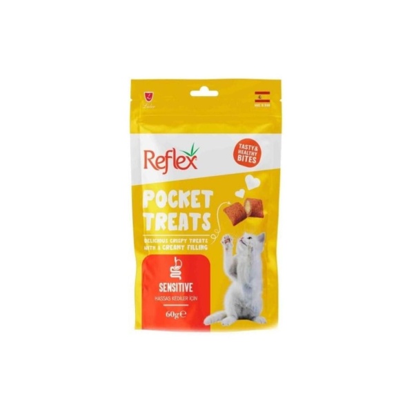 Pocket Treats Sensitive Kedi Ödülü 60 Gr. Rft-042