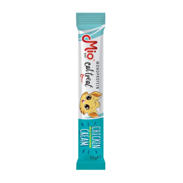 Mio Kedi Ödül Krema - Multivitamin Tavuklu 4lü paket x 15