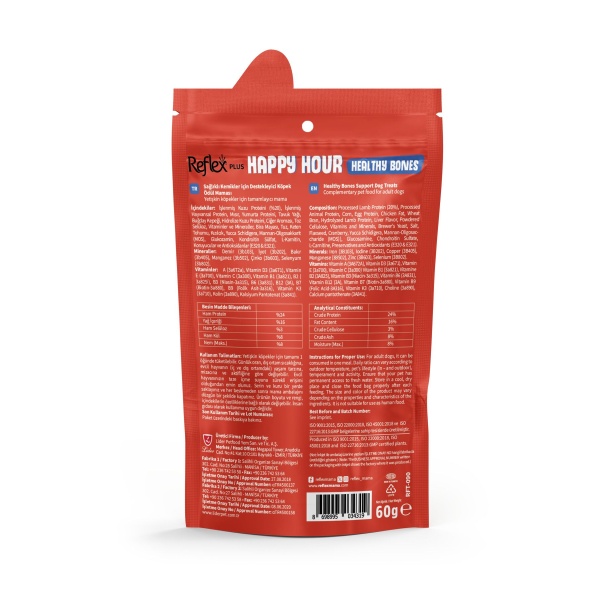 happy hour healty bones 60 gr köpek