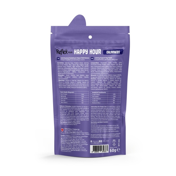 happy hour calmness 60gr köpek