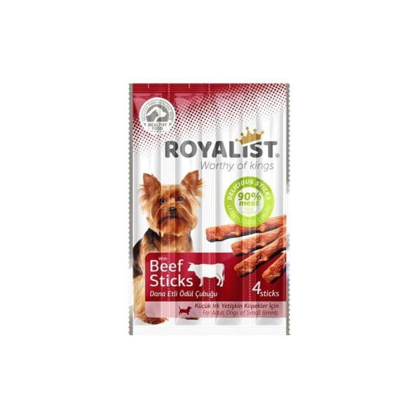 Küçük Irk Biftekli Sticks Yetişkin Köpek Ödülü 20 Gr