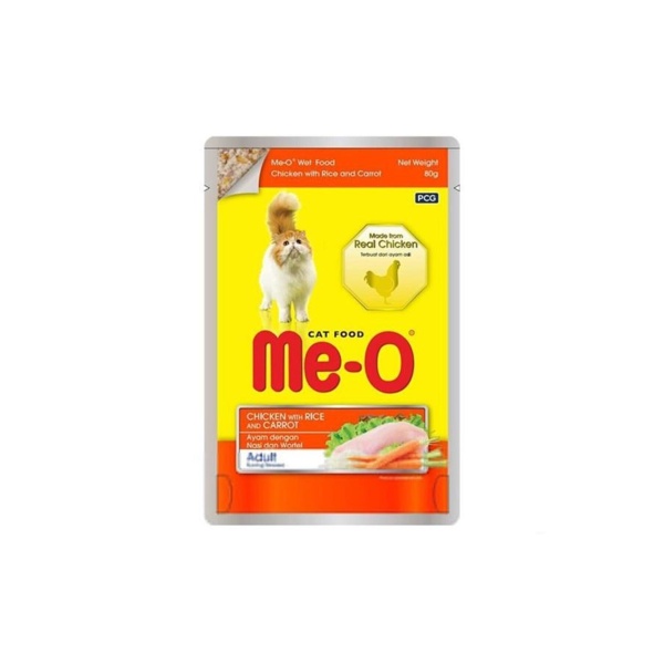 Tavuk Pirinç Ve Havuçlu Yaş Kedi Maması 80gr