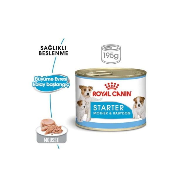 Starter Anne Ve Yavru Köpek Konservesi 195gr