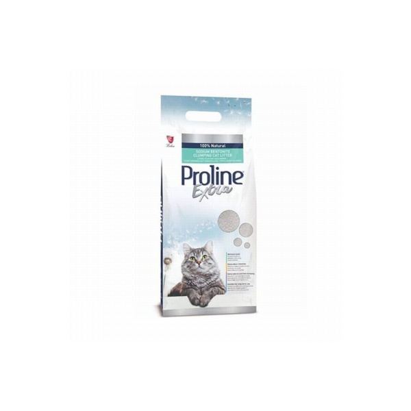 Proline Ekstra Sodyum Gri Topaklanan 10 lt Bentonit Kedi Kumu