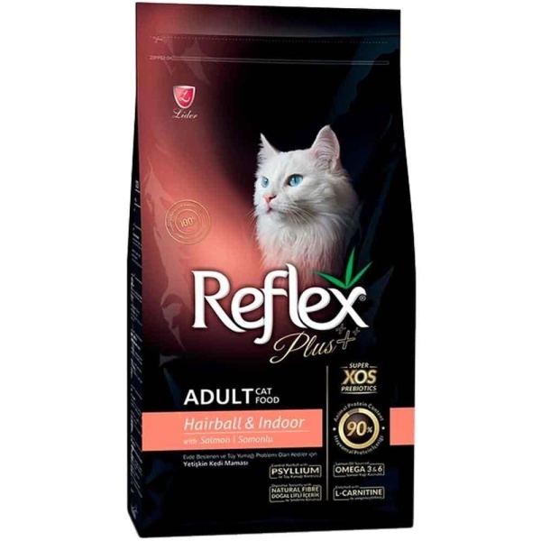 Reflex Plus Hairball Somonlu 1.5 kg Yetişkin Kedi Maması