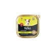 Plus Alu Tray 85 gr Organik Somonlu Pate Kıyılmış Küçük ırk Yavru köpek için Yaş mama