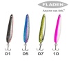 Fladen Escaping Herring 9.5 cm 22 gr Kaşık Renk: 01 Black Silver Glitter