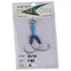 fish on asist iğne 2/0 numara iğne/3 cm /150 lb mor