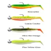 Savage Gear Cannibal Shad 6.8cm 3gr+5gr #1/0 Dark Water 4+4 Adet Sahte Balık