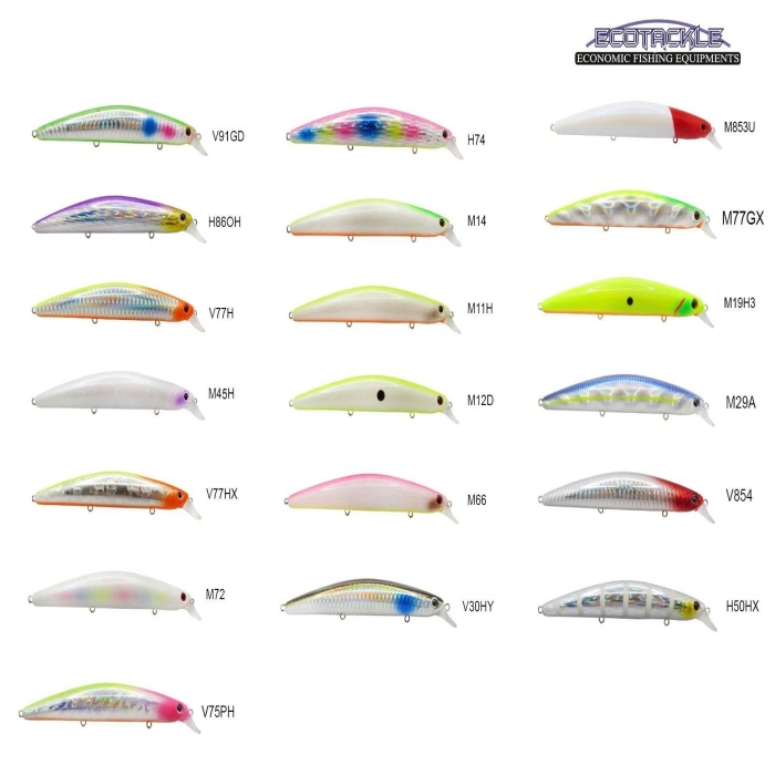 Ecotackle Ultimate Bass 125F 12.5CM 21G Maket Balık - V77H