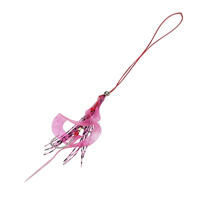 Savage Gear Cuttle Eye Skirt M 2 Tai Rubber Kuyruk - Pink Glow
