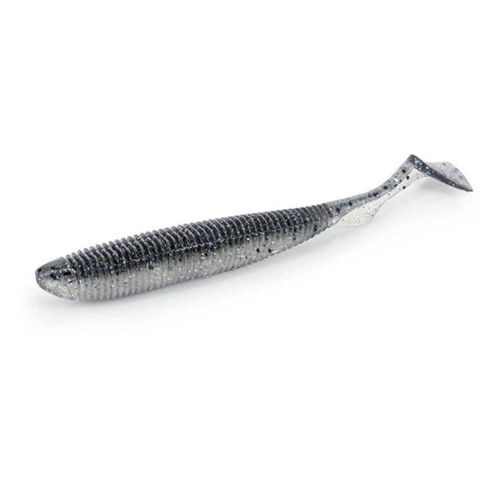 Molix RA Shad 3.5 9cm 6 Adet Silikon Yem Renk: UV Ghost Blue Gill