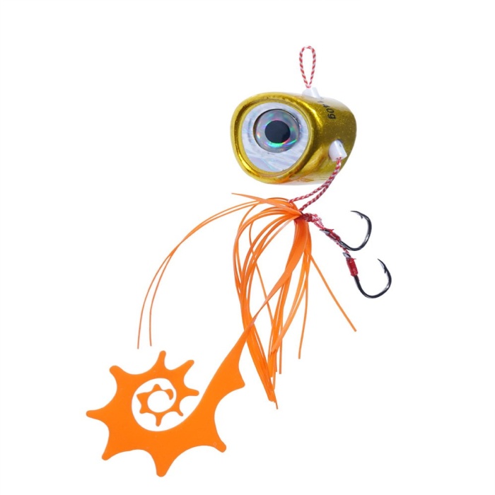 Fujin Salty Rubber 120gr SR Serisi Tai Rubber Set 03 Orange Gold 3D SR-10