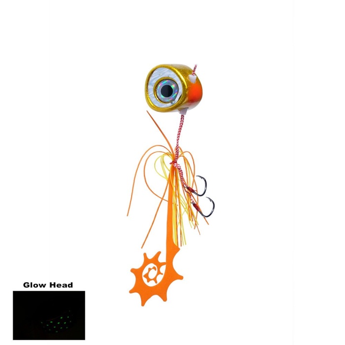 Fujin Salty Rubber 140gr SR Serisi Tai Rubber Set 10 Orange Glow SR-21