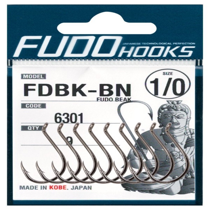Fudo 6301 OCTOBUS  Beak Black Nikel İğne 6/0