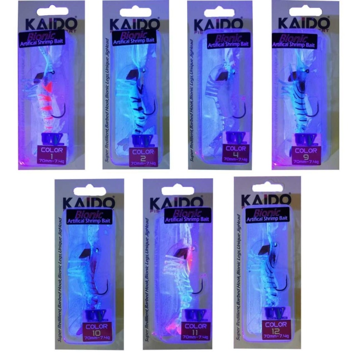 Kaido Bionic LC70S Shrimp Bait Karides 70 mm 7.4 gr Renk: 9