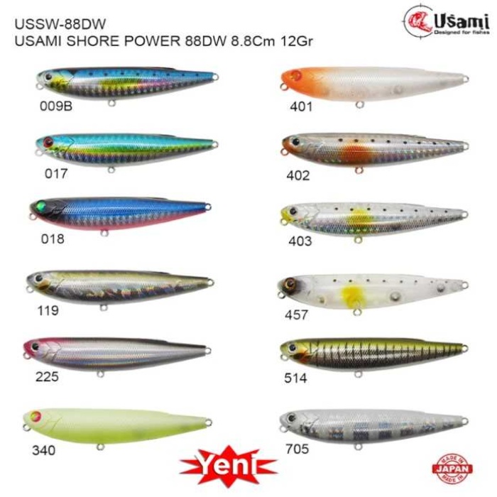 USAMİ SHORE POWER 88DW-12GR-225