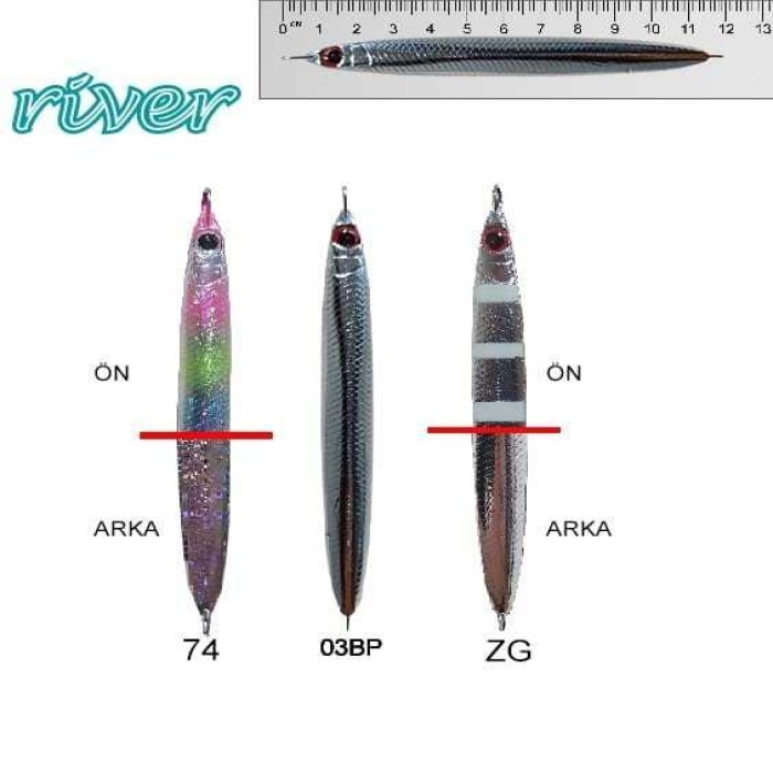 River Ferdinand 70 gr Jig Renk: 74
