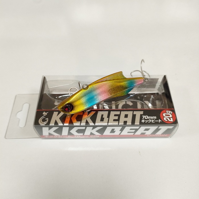 LONGİN Kickbeat 70 mm 20 g. Vibrasyon Yem renk:#S043MK ALTIN PALYAÇO