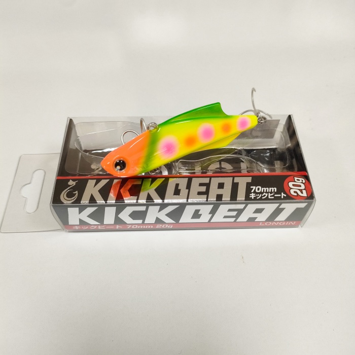 LONGİN Kickbeat 70 mm 20 g. Vibrasyon Yem renk:#TU010PA CARNİVAL