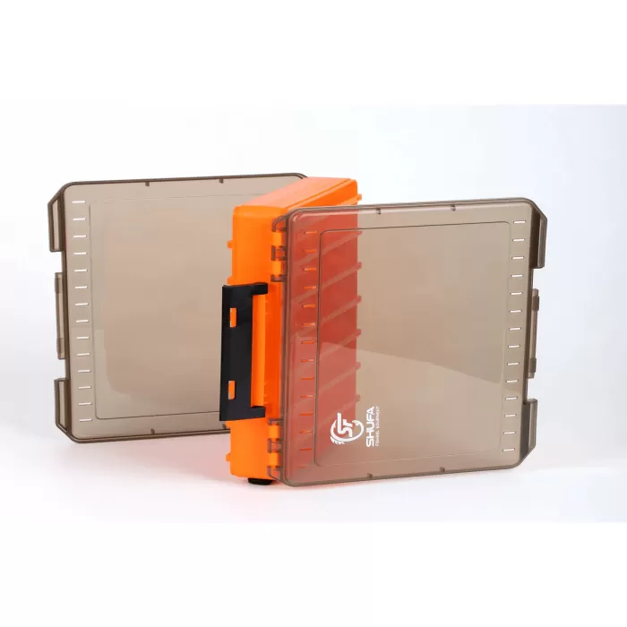 SHUFA Lure Box Çift Taraflı Kutu 110mm - Turuncu Plasticbox F04 XS